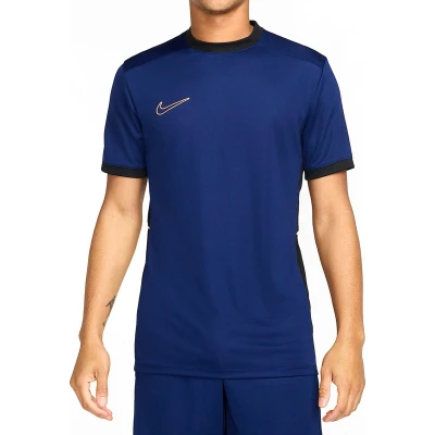Afbeelding van Nike Performance TOP Sport Tshirt, Heren, Maat: Large, Blue void/black/orange pulse