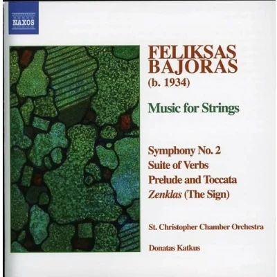 Afbeelding van St.Christopher Chamber Orchestra Bajoras: Music For Strings (CD)