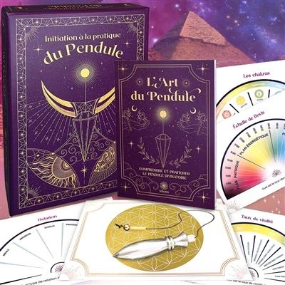 Image de Coffret Art du pendule avec divinatoire égyptien Thot