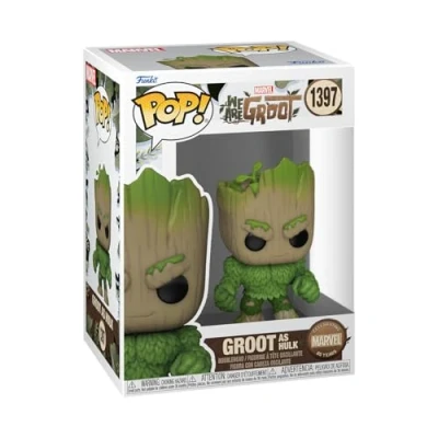 Image de Figurine Funko Pop Marvel We Are Groot Hulk