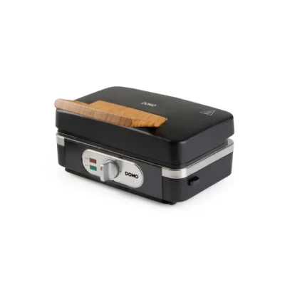 Afbeelding van DOMO SANDWICH WAFFEL GRILL 3 IN 1 INKY BLACK Tosti apparaat Zwart