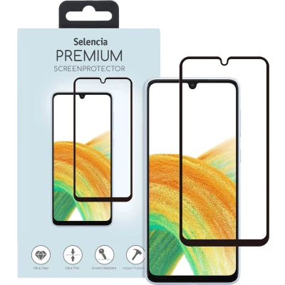 Afbeelding van Selencia Screenprotector Geschikt voor Samsung Galaxy A34 (5G) Tempered Glass Gehard Glas Premium