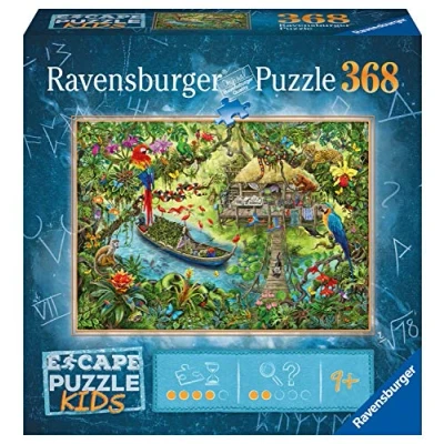 Afbeelding van Ravensburger Kinderpuzzel Escape puzzel Kids Een safari in de jungle 12934