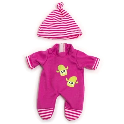 Afbeelding van Miniland 31672 poppenkleding, roze, wit, 21 cm