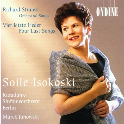 Afbeelding van Soile Isokoski, Rundfunk Symphonieorchester Berlin,Marek Janowski Strauss: Four Last Songs (CD)