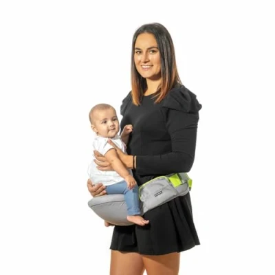 Afbeelding van Verstelbare draagriem voor baby’s met zakken Seccaby InnovaGoods