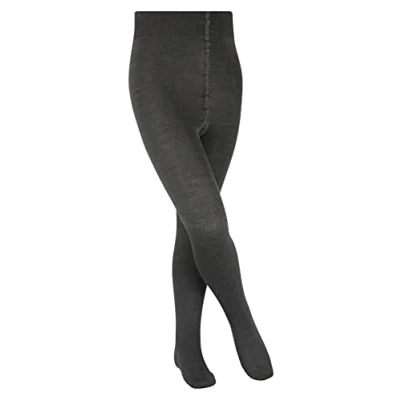 Afbeelding van Falke Comfort WOOL WARM Panty Anthra mel voor kinderen, Maat: 122/128,