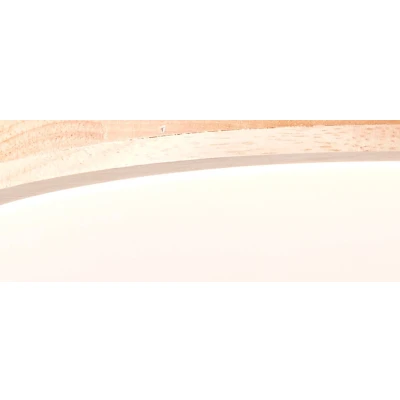 Afbeelding van Brilliant G99414/75 Slimline LED plafondlamp vast ingebouwd 13 W Hout (licht), Wit