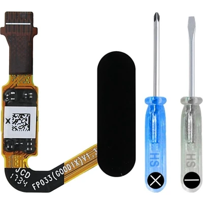 Afbeelding van MMOBIEL Fingerprint Flex Kabel voor Huawei P20 / Pro (ZWART) Home Button Vingerprint Scanner inclusief Tools