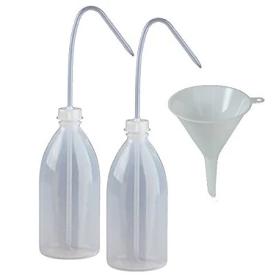 Afbeelding van 2 x 500 ml laboratoriumspuitfles BPA vrij, Made in Germany