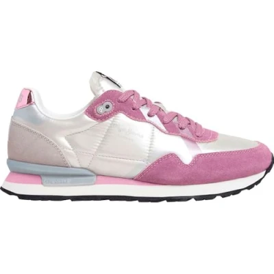 Afbeelding van Pepe Jeans Brit Printy W Sneakers voor dames, Paars Malva Paars, 6 UK