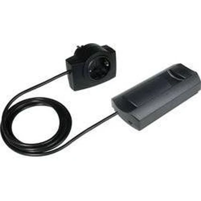 Afbeelding van Ehmann 2620x0709 Snoerdimmer Geschikt voor lampen: LED lamp, Spaarlamp, Halogeenlamp, Gloeilamp Zwart