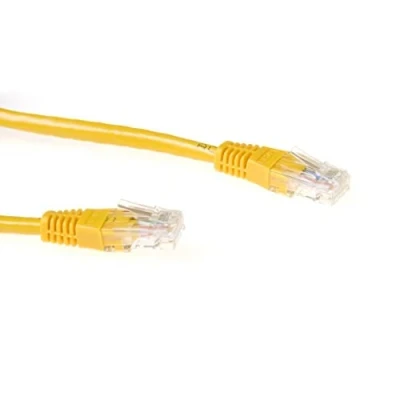 Afbeelding van ACT IB8820 U/UTP CAT6 Patchkabel Geel 20 meter