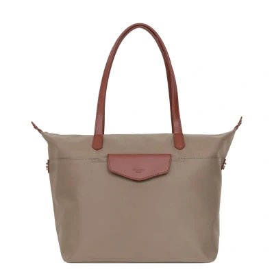 Afbeelding van Hexagona POP Handtas, Dames, Maat: One Size, Taupe