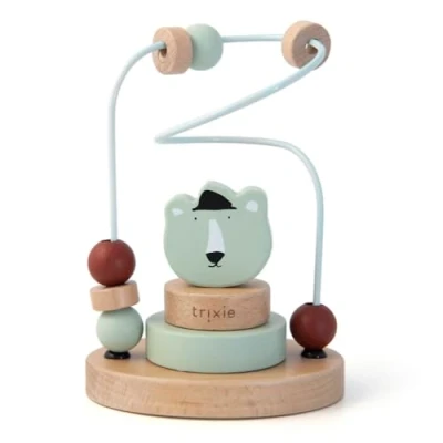 Afbeelding van Trixie stapeltoren en kralenframe mr polar bear