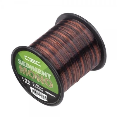 Image de Spro C Tec Sediment Monofilament Brown 0.30mm / 7.6kg Fil pêche