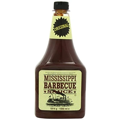 Afbeelding van Mississippi BBQ saus Barbecue Original Fles 1560ml