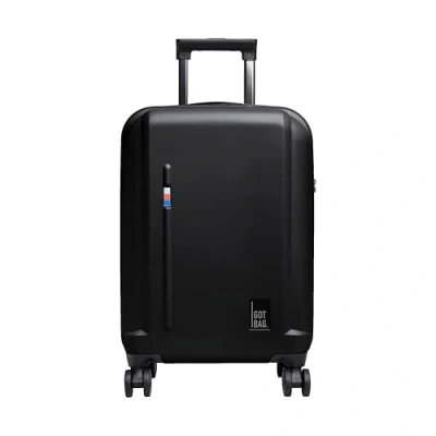 Afbeelding van GOT BAG met laptopvak Re Shell Cabin 2.0 Trolley Black Zwart 55cm