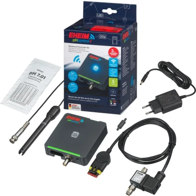 Afbeelding van Eheim Phcontrol+e Set Incl. Magneetventiel Onderhoud Zwart Met Elektrode