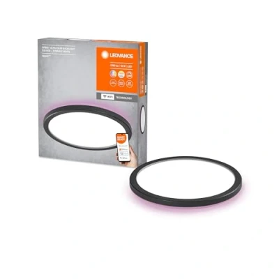 Afbeelding van LEDVANCE SMART+ WiFi paneellamp, zwart, 19W 179 lm 235mm