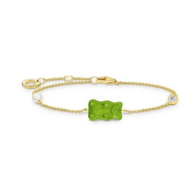 Afbeelding van Thomas SABO Bracelet Armband, Dames, Maat: One Size, Green