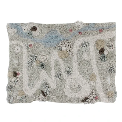 Afbeelding van Lorena Canals Wasbaar katoen vloerkleed Path of Nature 120x160cm