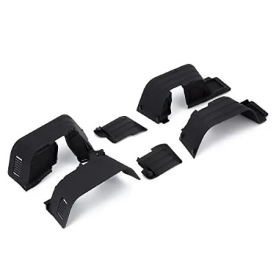 Afbeelding van INJORA RC Fender Spatbord voor en Achter Set Splash Guard 1/10 Crawler Axial SCX10 II 90046 90047
