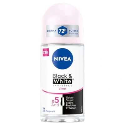 Afbeelding van Nivea_invisible Black&amp;white Antyperspirant W Kulce 48h Clear 50ml