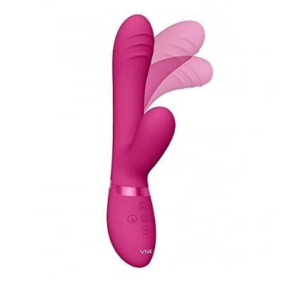 Afbeelding van VIVE by Shots Tani Finger Motion with Pulse Wave Vibrator Pink