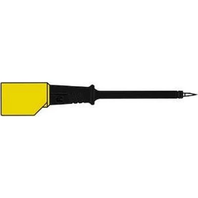 Afbeelding van PROBE VOOR CONTACTBESTRIJDING 4 mm MET SLENDER STAINLESS STEEL TIP / ZWART (PRÜF 2S)