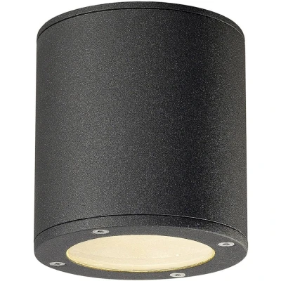 Afbeelding van SLV 231545 Sitra Buitenplafondlamp LED, Spaarlamp GX53 9 W Antraciet
