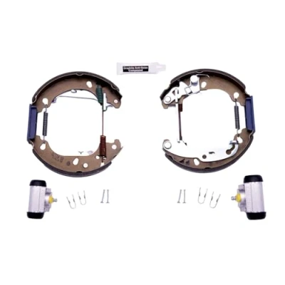 Afbeelding van HELLA Shoe Kit Pro 8DB 355 004 811 Remschijf, trommelrem Met wielremcilinder, stel element FORD: FIESTA 4