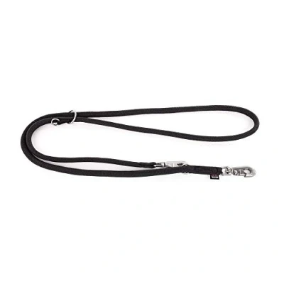 Afbeelding van Hondenriem multi nylon rond zwart