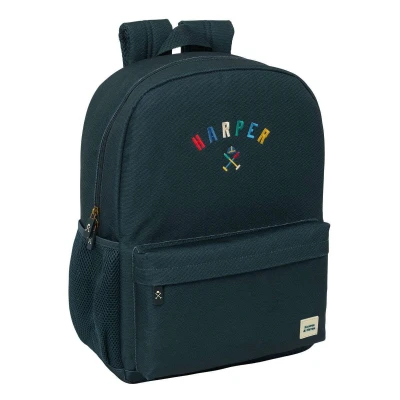 Afbeelding van Schoolrugzak Harper &amp; Neyer Marineblauw 32 x 43 14 cm