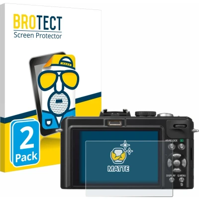 Afbeelding van BROTECT Screenprotector voor Panasonic Lumix DMC LX5 Folie Beschermfolie matte (2 Stuks)