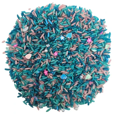 Afbeelding van Grennn speelrijst mermaid mix 750 gr