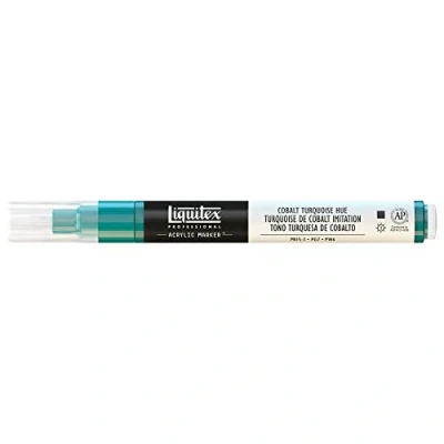 Afbeelding van Liquitex Marker, fijne punt, kobalt, turquoise