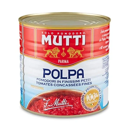 Image de 6 x Mutti Polpa di Pomodoro Tomato Sauce 2,5 kg. 100 % italien