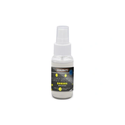 Image de Sonubaits Bait Spray Banana (50ml) Additifs bouillette