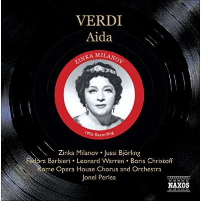 Afbeelding van Zinka Milanov, Jussi Björling, Rome Opera House, Jonel Perlea Verdi: Aïda (July 1955) (3 CD)