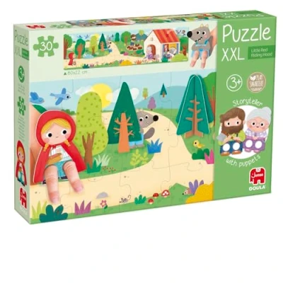 Afbeelding van Kinderpuzzel Diset XXL Roodkapje 30 Onderdelen