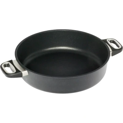 Afbeelding van AMT Gastroguss Braadpan Ø 32 cm Non stick Ovenbestendig 5,5 liter Geschikt voor alle warmtebronnen