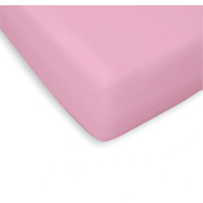 Afbeelding van Briljant Baby Jersey Wieg Hoeslaken 40x80/90 cm Licht Roze Wiegje