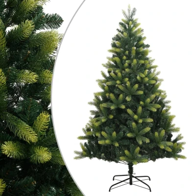 Afbeelding van Kunstkerstboom met scharnieren en standaard 120 cm