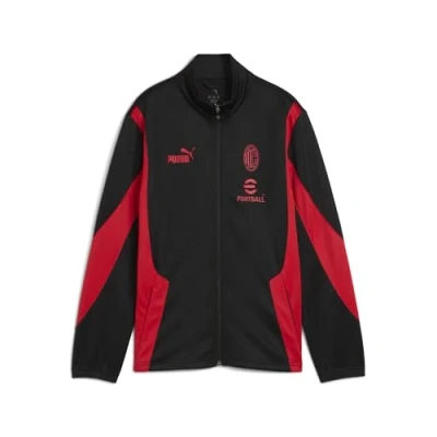 Afbeelding van AC Milan ftblNRGY+ jas, Zwart/Rood, Maat 5 6Y PUMA