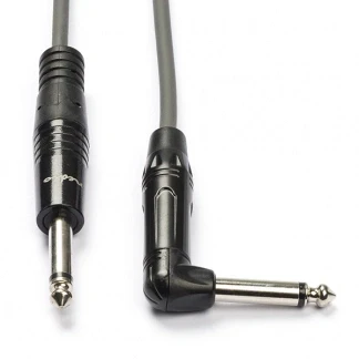 Afbeelding van 6.35 mm jack kabel Nedis 3 meter (Haaks, Mono, Ongebalanceerd, 100% koper)