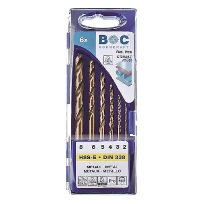 Afbeelding van BORENSET HSS E COBALT 6 DELIG 2 8 MM
