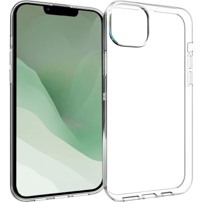 Afbeelding van Accezz Hoesje Geschikt voor iPhone 14 Plus Siliconen Clear Backcover Transparant