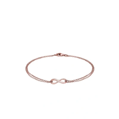 Afbeelding van Elli Infinity Armband, Dames, Maat: 18, Rosé