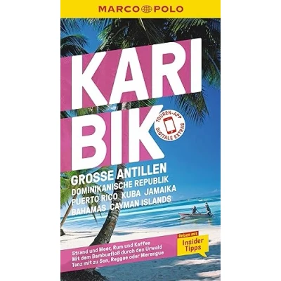 Afbeelding van MARCO POLO Reiseführer Karibik, Große Antillen, Dominikanische Republik, Puerto Rico, Kuba, Jamaika, Bahamas, Cayman Islands